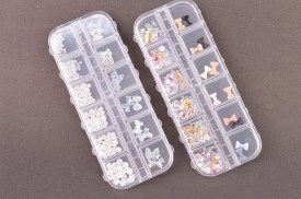 Kit 12 decorativos moños y perlas GHZ-9013 (3)